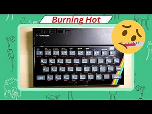 ZX Spectrum 48K Repair - Hot Chip