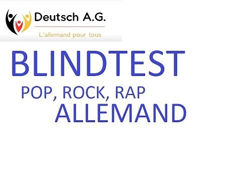 Blindtest - Chansons allemandes connues