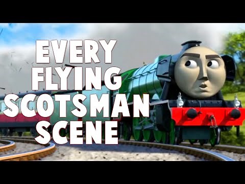 Every Flying Scotsman Scene in Thomas & Friends
