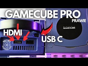 Nintendo Gamecube HDMI Pluto 2 MOD / USB C MOD / Noctua FAN MOD Gamecube NGC