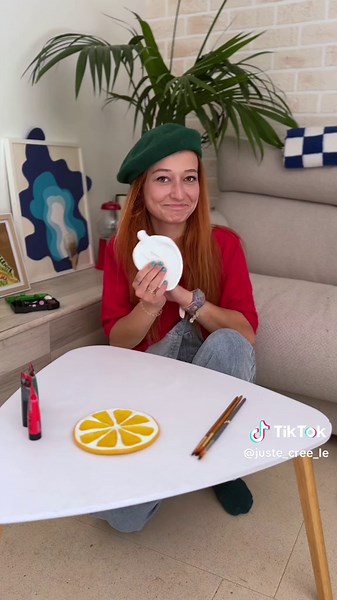 Modelage et décoration d'une coupelle fraise - Tuto DIY