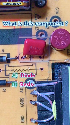 Can You Identify This TV Power Supply Component? ⚡ (Only Experts Know!)