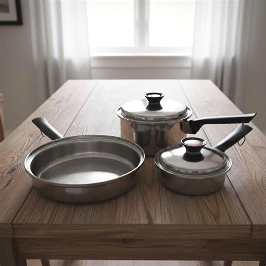 Vintage Duncan Hines Regal Ware 3-ply 18-8 Stainless Steel Cookware Set 5pc MCM - Etsy