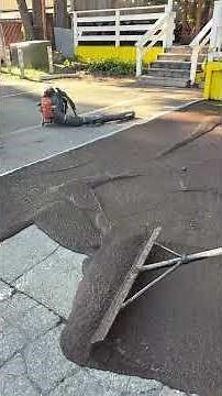 Overlaying Cracked Asphalt with Type 2 Aggregate Slurry Seal