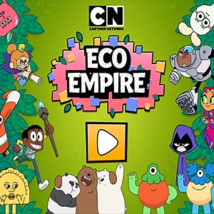 Play Eco Empire Recycle Simulation Game: Free Online Cartoon Green Living Recycling Sim Video Game for Kids & Adults