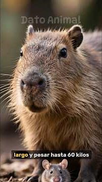 Datos curiosos sobre el capibara