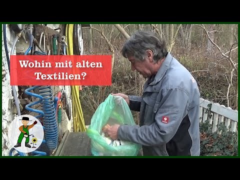 Wohin mit der alten Kleidung?