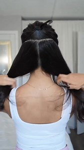 Voluminous Ponytail #ponytailtutorial #ponytail #ponytailhairstyle #ponytailhack #hairhacks #hairtutorial #fallhairstyles #fypシ | Mariaaiellohair