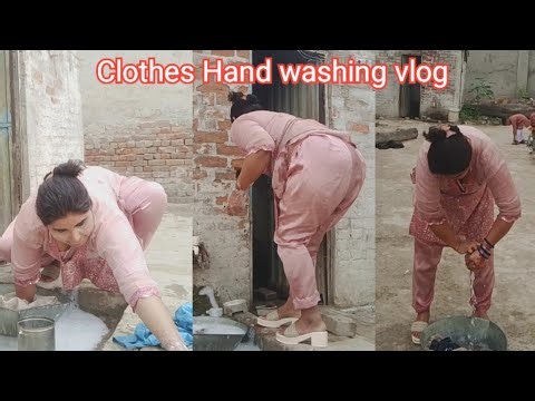 Never Put These Clothes in Washing Machine 😬 Hand Wash Routine Vlog _ pakistani aunty daily vlog