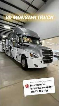 This is the LARGEST RV I have ever seen! #rv #camper #camping #travel