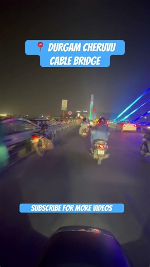 cable bridge hyderabad #automobile