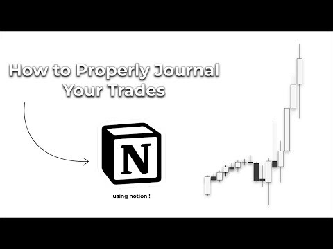 How To Properly Journal Your Trades.