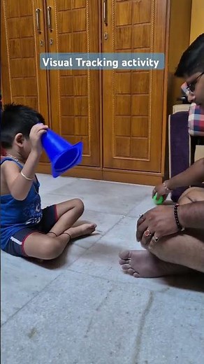 Brain 🧠 Boosting Visual Tracking Activity for Autism #autism #asd #adhd #visualtherapy #shorts