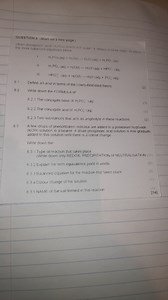QUESTION 8 (Start on a new page.)When phosphoric acid (H3PO4)... | Filo