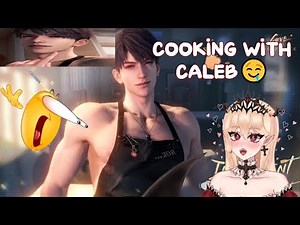 COOKING WITH CALEB AHHHH || Love and Deepspace Caleb Indulgent Scheme Trailer Reaction