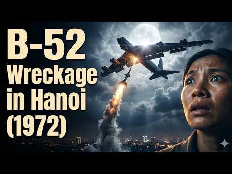 B-52 Wreckage in Hanoi (1972): The 12-Day-Night Bombing Story ✈️💥