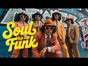 Funk Soul Hip Hop - Vintage Grooves Blues Fusion Soulful Mix Funky Jazz Rhythms