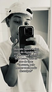Quando fazem a pior coisa comigo e eu digo “tá suave, pelo menos pediu desculpas”