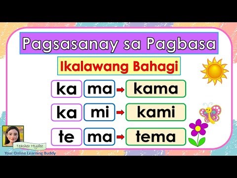Pagsasanay sa Pagbasa//Part 2//Pagpapantig ng mga Salita//Kindergarten//Grade 1//Grade 2//Grade 3