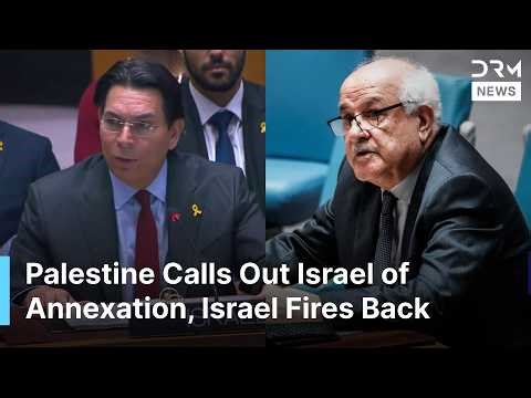 HEATED DEBATE: UN Explodes as Israel & Palestine Trade Blame Over West Bank Settlements | AC1G