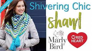 Shivering Chic - A Simple Granny Square Shawl