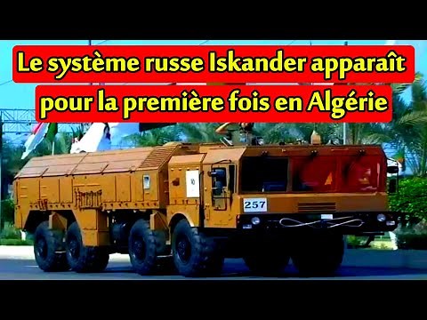 Algeria presents its Iskander missile system for the first time