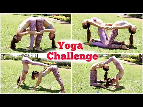 TWIN YOGA CHALLENGE | NinaAndRanda