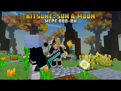 Kitsune Boss | MCPE 1.21+ Addon Showcase