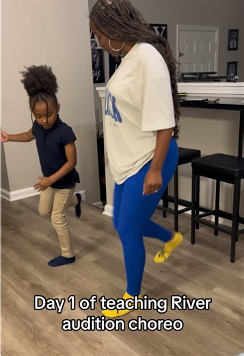 I take dance very serious 🧐 I was a dancer first 🥰 we got a week and a half left and more choreo to do. @Zi & Shanti