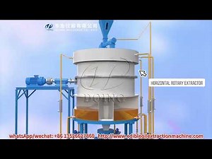 Edible oil solvent extraction plant/edible oil solvent extraction machine/Rotary extractor