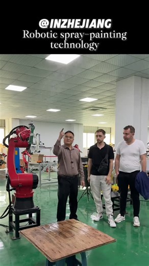 In Zhejiang on Instagram: "Robotic spray-painting technology 🎨⚙️ #Robotics #SprayPainting #SmartManufacturing #TechInnovation #ChinaVibes FutureIndustry"