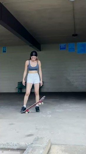 My Wife’s Kickflip Progress #shorts