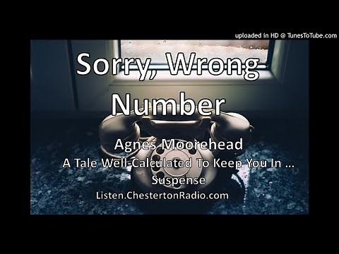 Sorry, Wrong Number - Agnes Moorehead - Best of Suspense