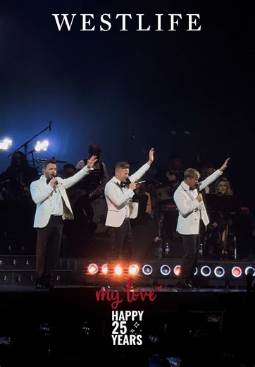Awesome Concert #westlifegalaevening #25thanniversary #mylove