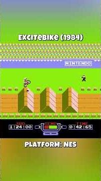 Excitebike 1984 (NES) #retrogaming #retro #nintendo #arcade #retrogamer #retrogames