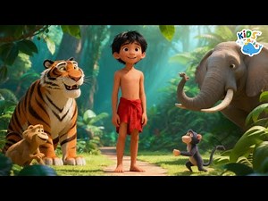 Mowgli and Friends | Fun Jungle Song for Kids | Animal Adventure Music