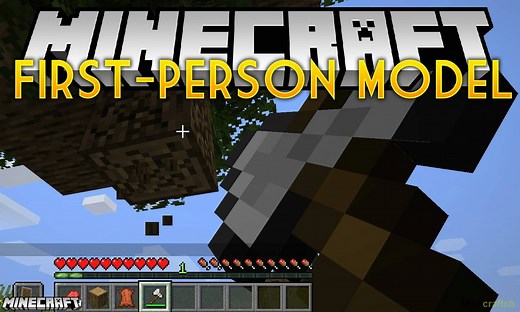 Мод на вид от 1 лица First-person Model 1.15.2/1.14.4/1.16.5 – Моды для Minecraft – Minecraftch