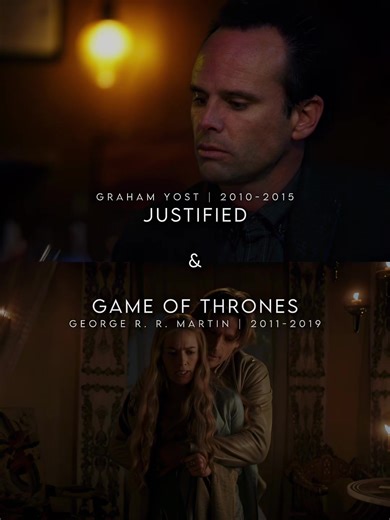 Comparing Justified and Game of Thrones Edits