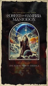 HERE WE GO! Tickets are on sale NOW for our tour with Coheed and Cambria & Periphery at the Peoria Civic Center Arena on June 4th! 🎫🤘🎫 | Mastodon