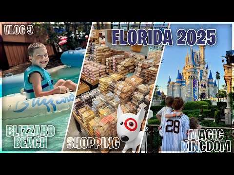 Blizzard Beach ❄️ | Magic Kingdom 🏰 | Target shopping