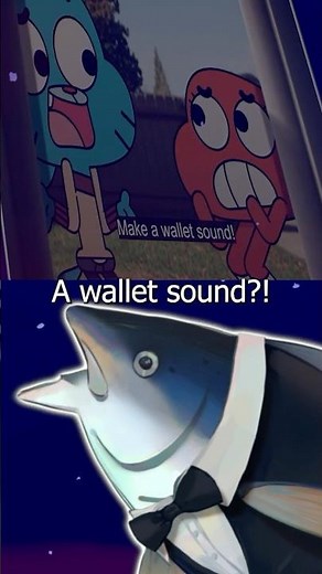 MAKE A WALLET SOUND! #Shorts #Gumball