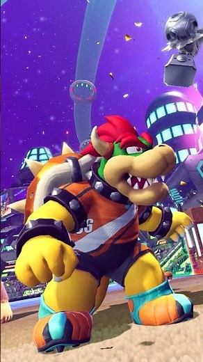 Mario Strikers Battle League - All Bowser Animations