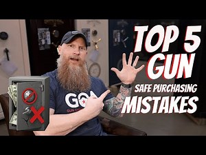 Top 5 Mistakes People Make When Buying a Gun Safe