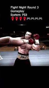 FIGHT NIGHT ROUND 3 1ST PERSON VIEW #fightnightround3 #gameplayshorts #ps3 #boxing #retrogaming