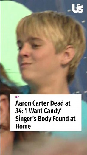 Aaron Carter Dead At 34 #AaronCarter #Shorts