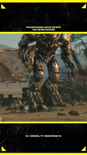 Transformers Movie Secrets You Never Noticed || #shorts #transformers