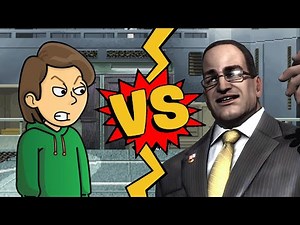 M.U.G.E.N Battles | Boris Anderson vs Senator Armstrong | GoAnimate vs Metal Gear Rising