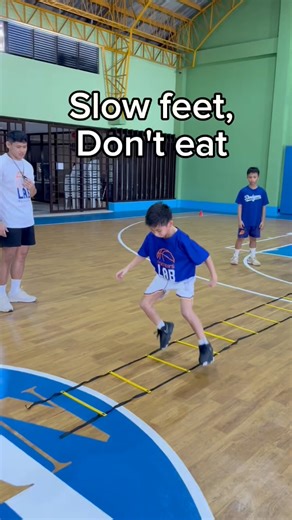 Agility Ladder Drills 🔑 • Improves footwork and coordination ⚡️ • Boost Cognitive processing 🧠 • Develop balance and stability 💪🏽 • Enhances Speed and Accelerations 💨 #F2G | Dexter’s Lab Academy