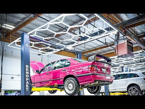 V6.0 Version Hexagon LED Lights Energize Garage Vibes!