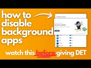 How To Close Background Apps Before Taking Duolingo English Test for Windows & Mac
